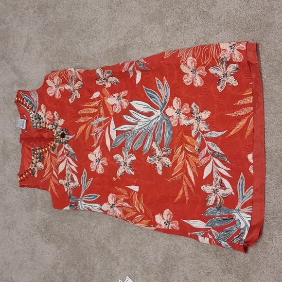 madison leigh Dresses & Skirts - Madison Leigh linen / Rayon Fall colour dress size 12